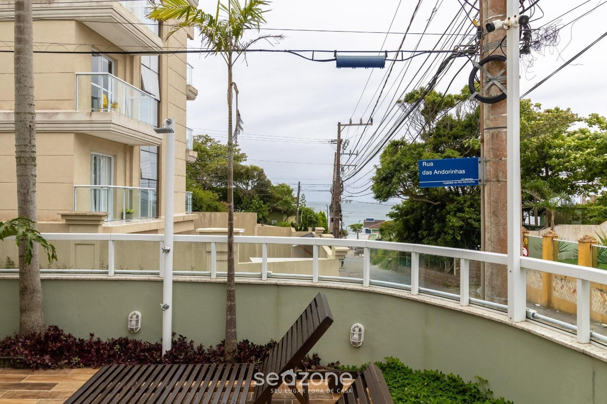 Lindo apto com sacada a 150m da praia SDP206 Florianopolis Exterior foto